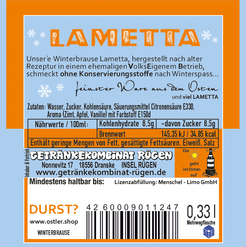 Ostsee Lametta Brause