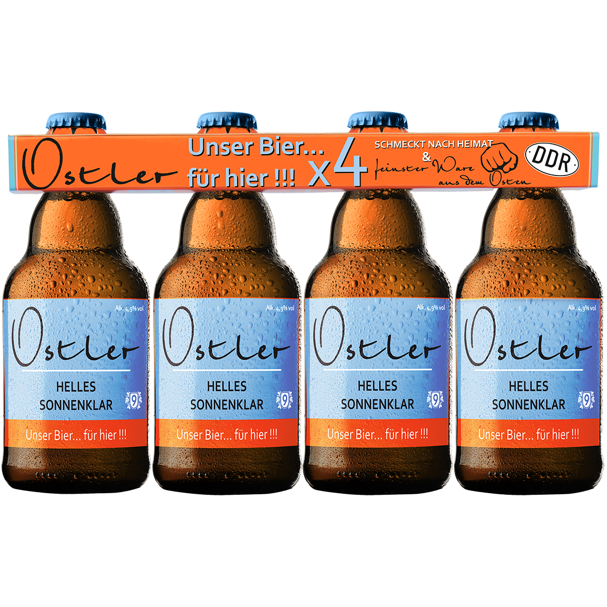 Ostler Bier 4er Leiste
