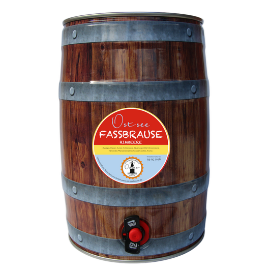 Ostsee Himbeer Fassbrause 5L Fass