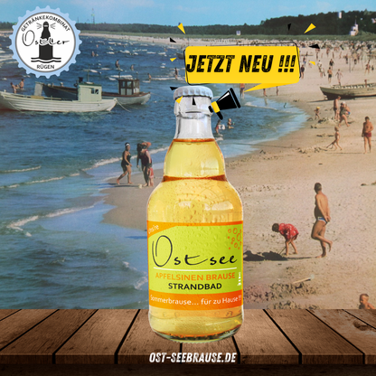 Ostsee Apfelsinen Brause STRANDBAD