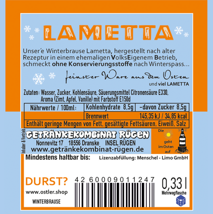 Ostsee Lametta Brause