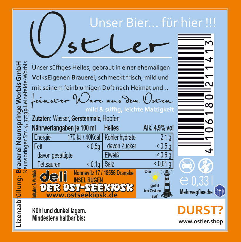 Bier + Brause 4er Mischleiste B